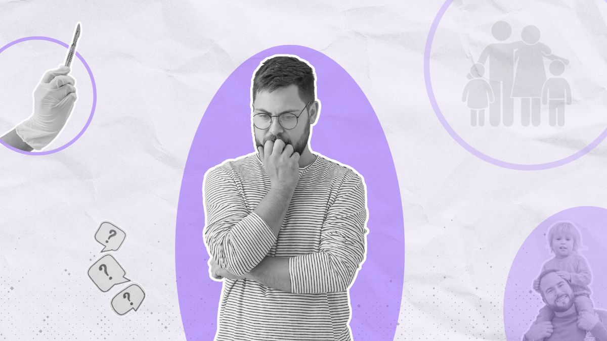 La vasectomía es sencilla y rápida: el procedimiento dura menos de una hora. 