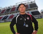 Carlos Leeb, ex jugador de Chacarita. Carlos Leeb, ex jugador de Chacarita.