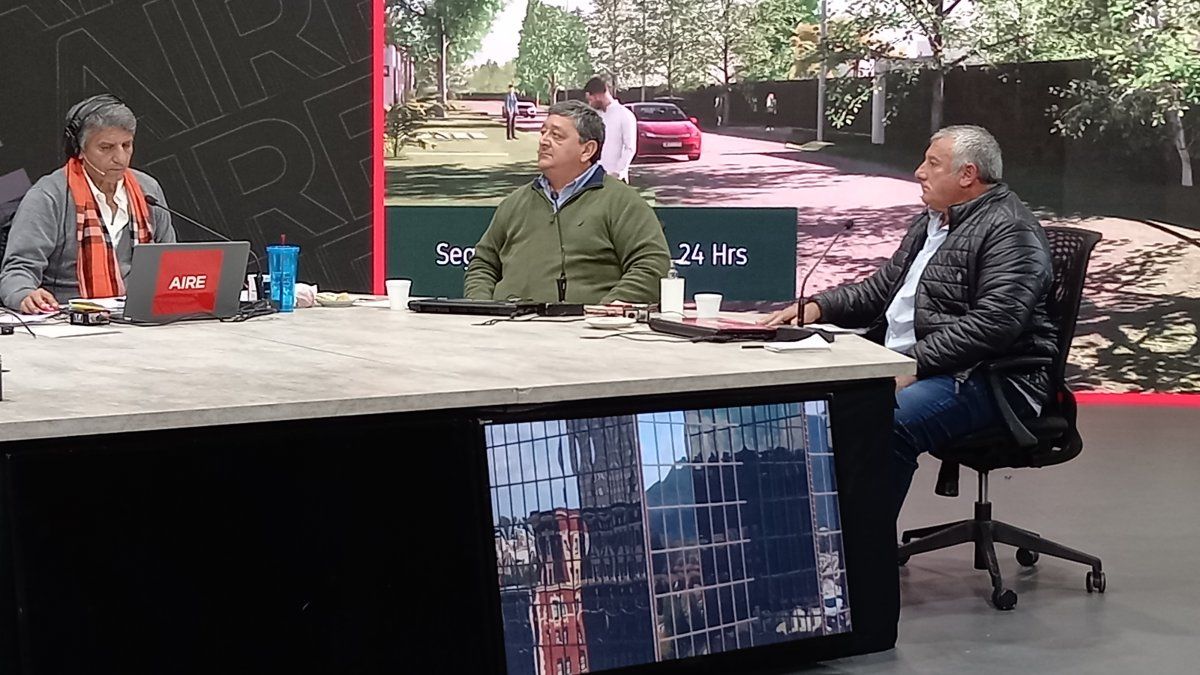 Marcelo de Lucca, Walter Fernández y Darío Mascheroni, fueron entrevistados por Luis Mino en Ahora Vengo, por Aire de Santa Fe.