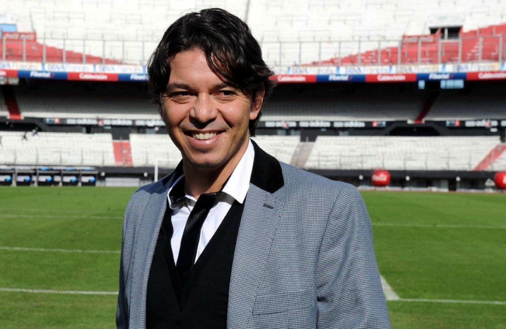 Marcelo Gallardo asumi&oacute; en River para ocupar el lugar que dej&oacute; otro &iacute;dolo