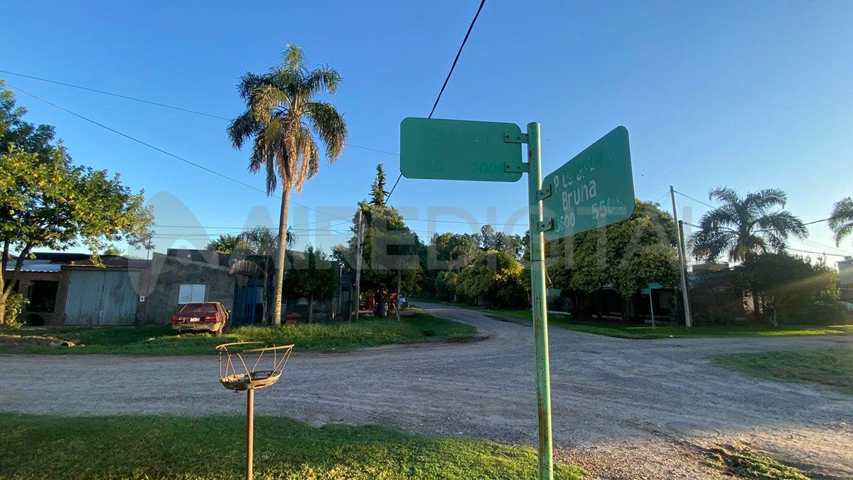 La esquina de Monte Vera en donde se dio el ataque armado. 