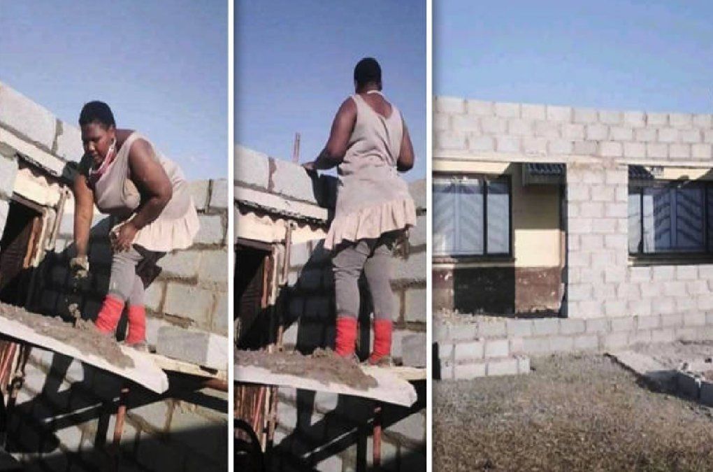 La joven que se convirti&oacute; en viral por construir su casa sola y con sus propias manos