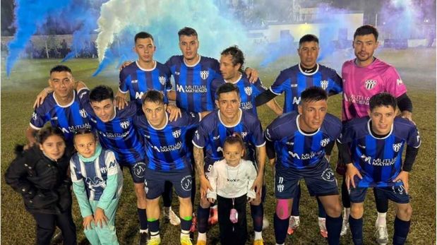 Matienzo de Romang, nuevo líder de la Liga Reconquistense de Fútbol. Foto: Radio Amanecer.