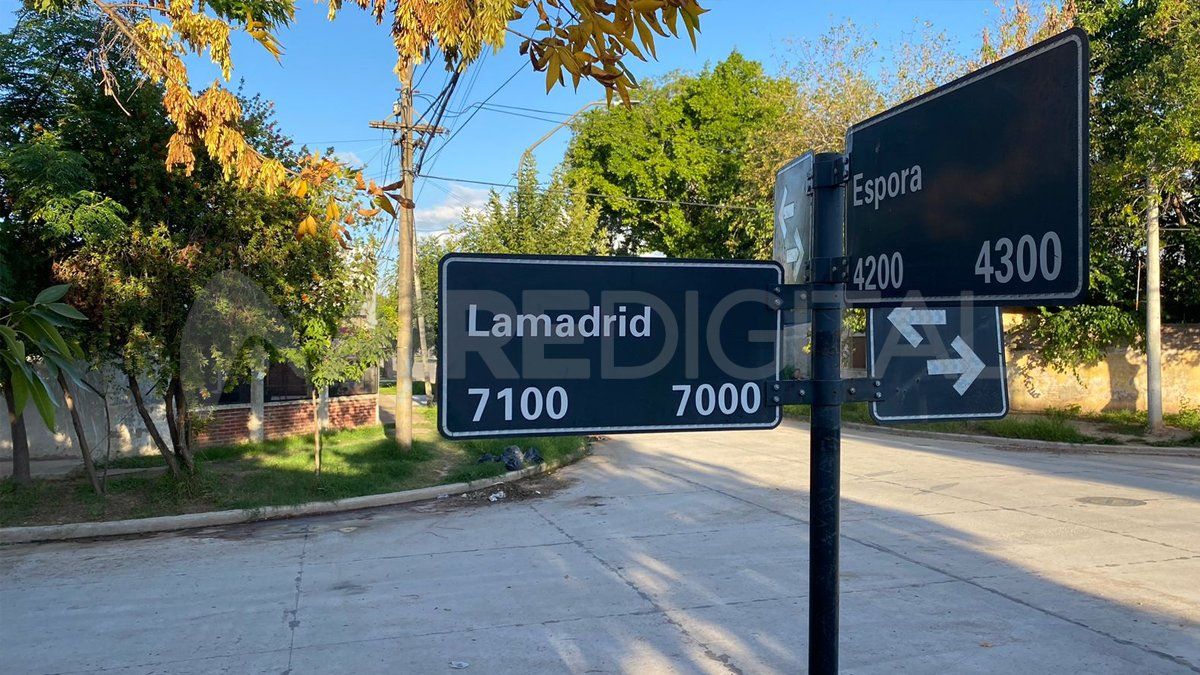 El ataque se dio en zona de Lamadrid y Espora.