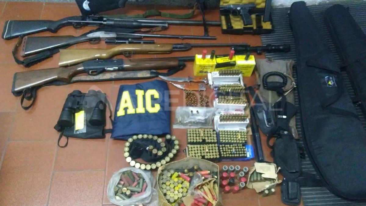 Los elementos fueron secuestrados y puestos a disposición de la Justicia.&nbsp;