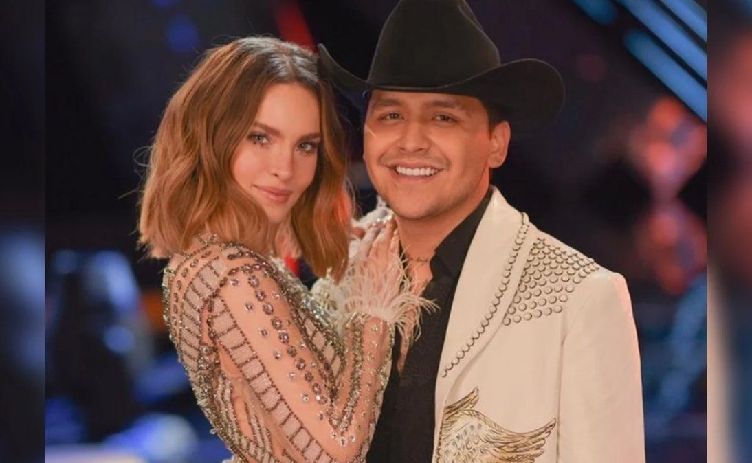 Belinda y Christian Nodal.