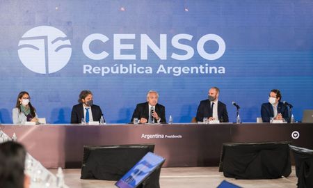 El censo se hará en mayo, anunció Alberto Fernández. El censo se hará en mayo, anunció Alberto Fernández.