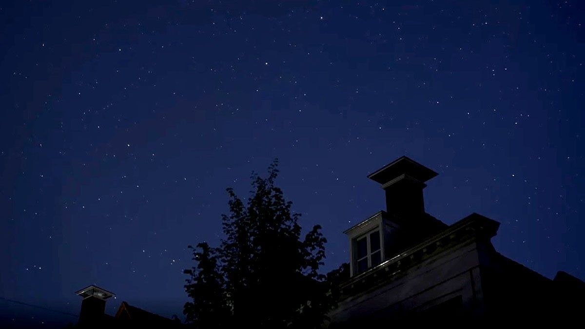 El cielo de Franeker, en Países Bajos, quedó completamente estrellado.