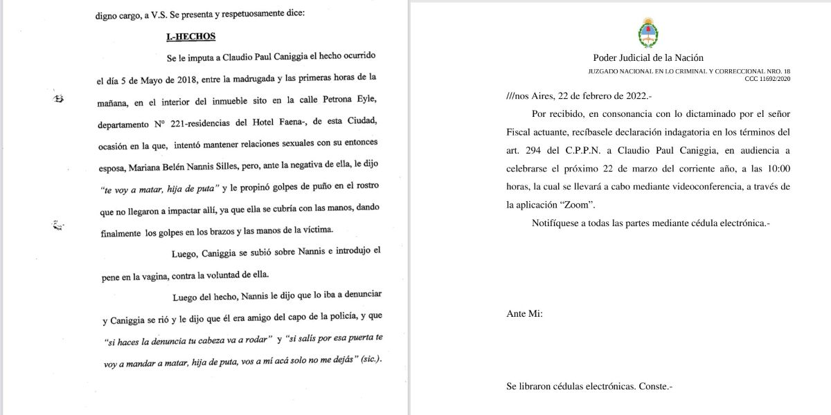 Indagatoria para Claudio Caniggia