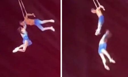 China: conmoción por la muerte de una trapecista tras caer al vacío durante un show en vivo China: conmoción por la muerte de una trapecista tras caer al vacío durante un show en vivo