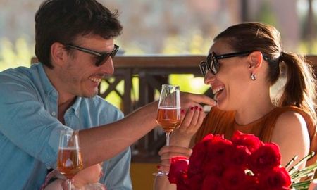 La pareja disfrutó del fin de semana largo en Mendoza. La pareja disfrutó del fin de semana largo en Mendoza.