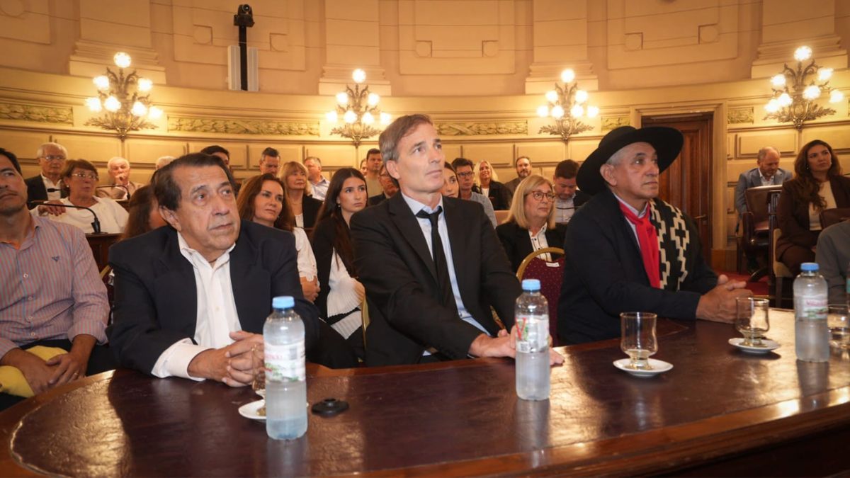 La C&aacute;mara de Senadores reconoci&oacute; a los doctores Leandro Pierini y Alejandro Musacchio, y al relator de jineteadas Miguel &Aacute;ngel G&oacute;mez.