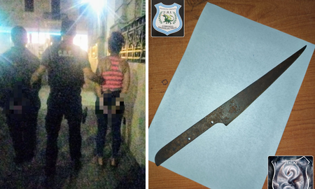 Dos jóvenes detenidos en el Barrio Santa Rosa de Lima Dos jóvenes detenidos en el Barrio Santa Rosa de Lima
