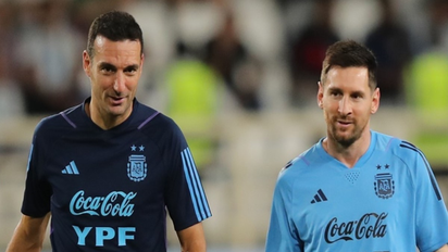 Lionel Scaloni por primera vez habló del retiro de Messi de la Selección: 