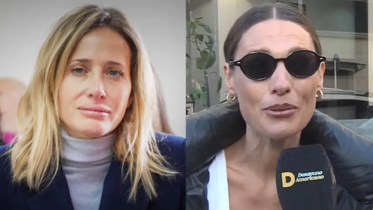 Pampita no quiso opinar de Julieta Prandi.