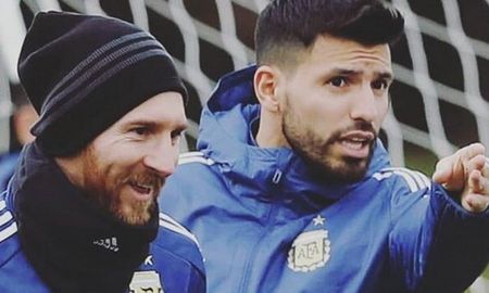 la broma del kun agüero que hizo reir a messi la broma del kun agüero que hizo reir a messi