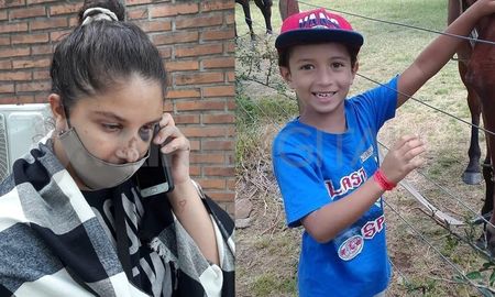 Jaqueline dialogó con el móvil de Aire de Santa Fe en el hospital Alassia, donde el pequeño lucha por su vdia. Jaqueline dialogó con el móvil de Aire de Santa Fe en el hospital Alassia, donde el pequeño lucha por su vdia.