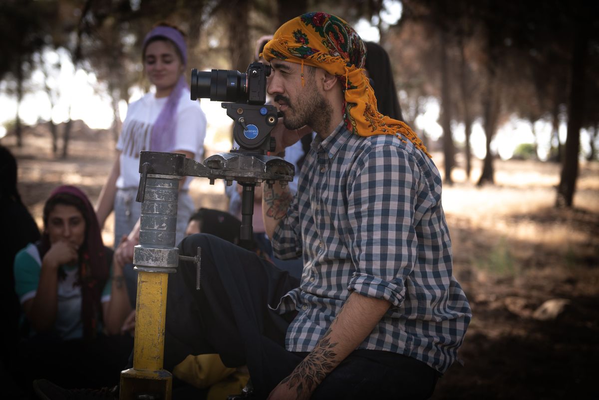 Mauricio Centurión es fotoperiodista y hace tres meses llegó a Kurdistán