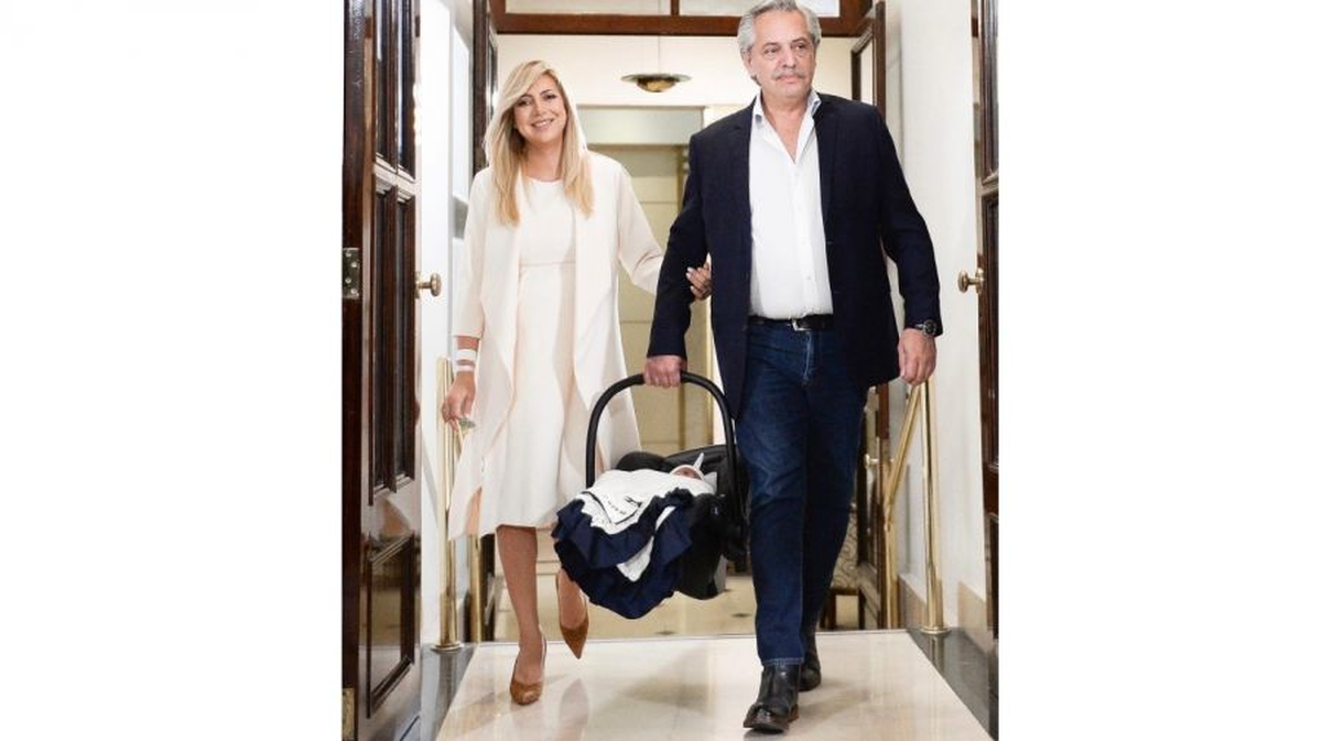 FABIOLA YAÑEZ, FRANCISCO FERNÁNDEZ Y EL PRESIDENTE ALBERTO FERNÁNDEZ