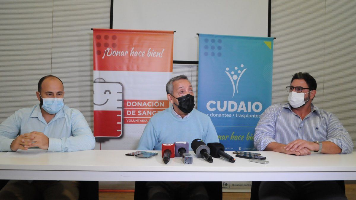 Prieto, Morejón y Pauloni encabezaron la presentación de la jornada que se desarrollará el próximo martes en el Puente Colgante.