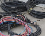 El operativo permitió secuestrar cables de procedencia no justificada. Imagen de archivo.