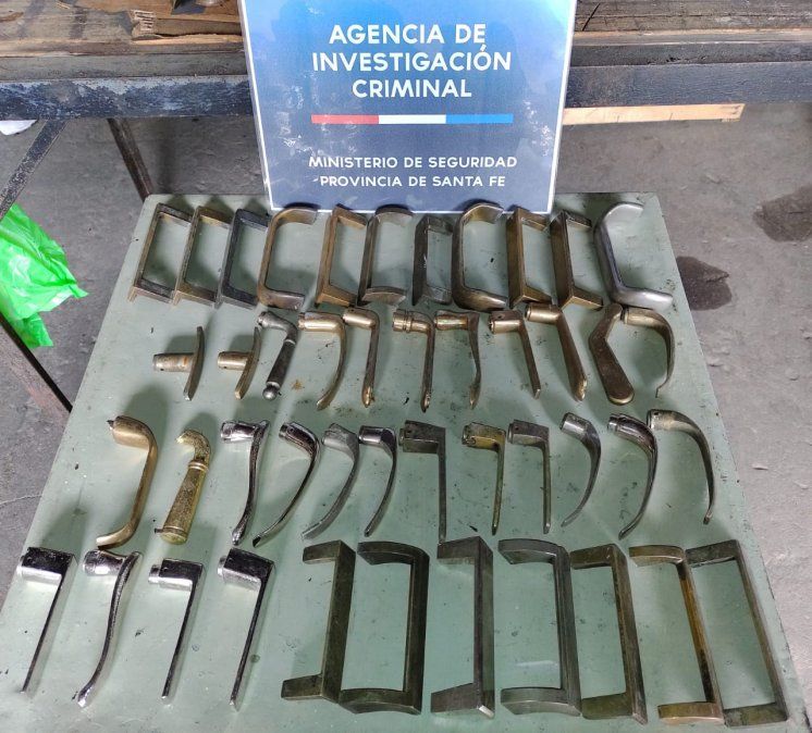 El material fue secuestrado en el allanamiento a una chacarita en el barrio Chalet