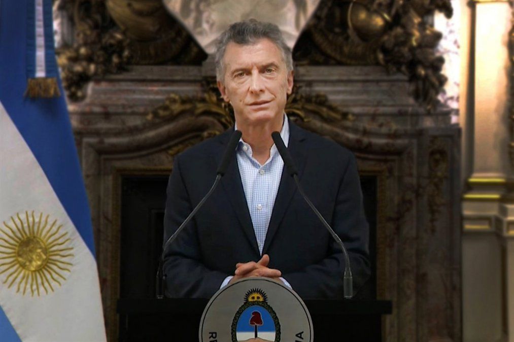 Macri intentó llevar tranquilidad ante el escenario económico