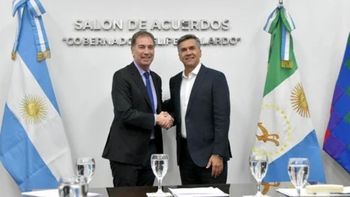 El gobernador de Chaco le confirmó a Diego Santilli su apoyo a la reforma laboral