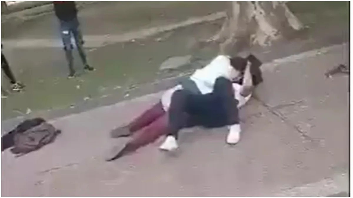 El violento episodio sucedió el lunes por la tarde en Plaza San Martín de Gualeguaychú