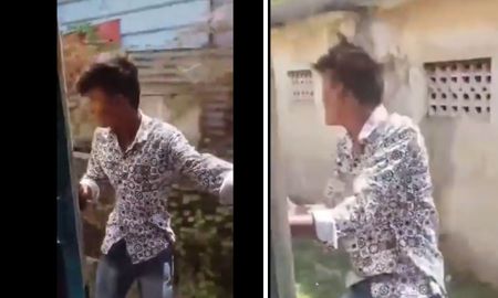 filmaba un tiktok colgado de un tren y tuvo el peor final: el estremecedor video filmaba un tiktok colgado de un tren y tuvo el peor final: el estremecedor video