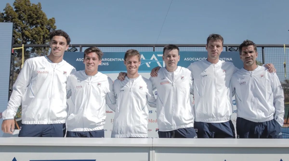 Diego Schwartzman, Sebastián Báez, Horacio Zeballos, Máximo González y el debutante Francisco Cerúndolo conformarán el equipo argentino.