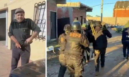 la amenaza de un jubilado que termino muerto al enfrentarse a tiros con los policias que lo allanaron: ¿queres que te mate, la c... de tu madre? la amenaza de un jubilado que termino muerto al enfrentarse a tiros con los policias que lo allanaron: ¿queres que te mate, la c... de tu madre?
