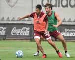 sin gallardo, river se entreno en ezeiza pensando en union sin gallardo, river se entreno en ezeiza pensando en union