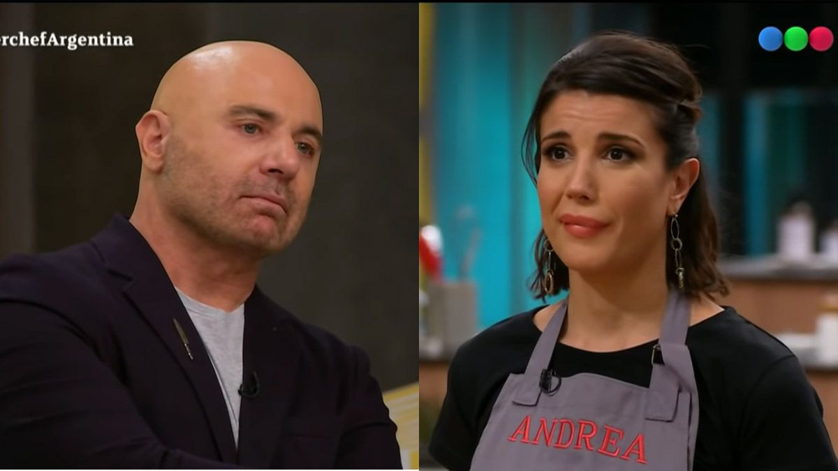 Andrea Rincón explotó y acusó al jurado de tener favoritos en MasterChef