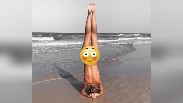 Tamara Gorro se muestra “como Dios la trajo al mundo” en una playa de Valencia