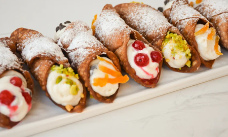 Receta de cannolis sicilianos. Receta de cannolis sicilianos.