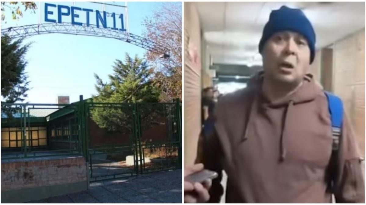 El hombre ingresó muy alterado y golpeó a dos docentes. El hombre ingresó muy alterado y golpeó a dos docentes.