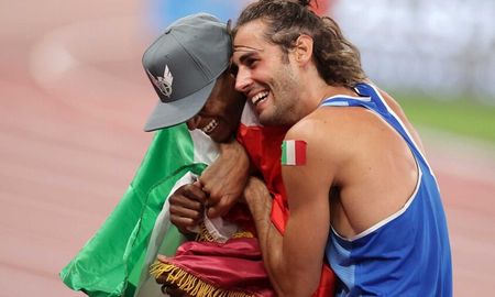 por primera vez en 113 anos, dos atletas comparten el oro olimpico por primera vez en 113 anos, dos atletas comparten el oro olimpico