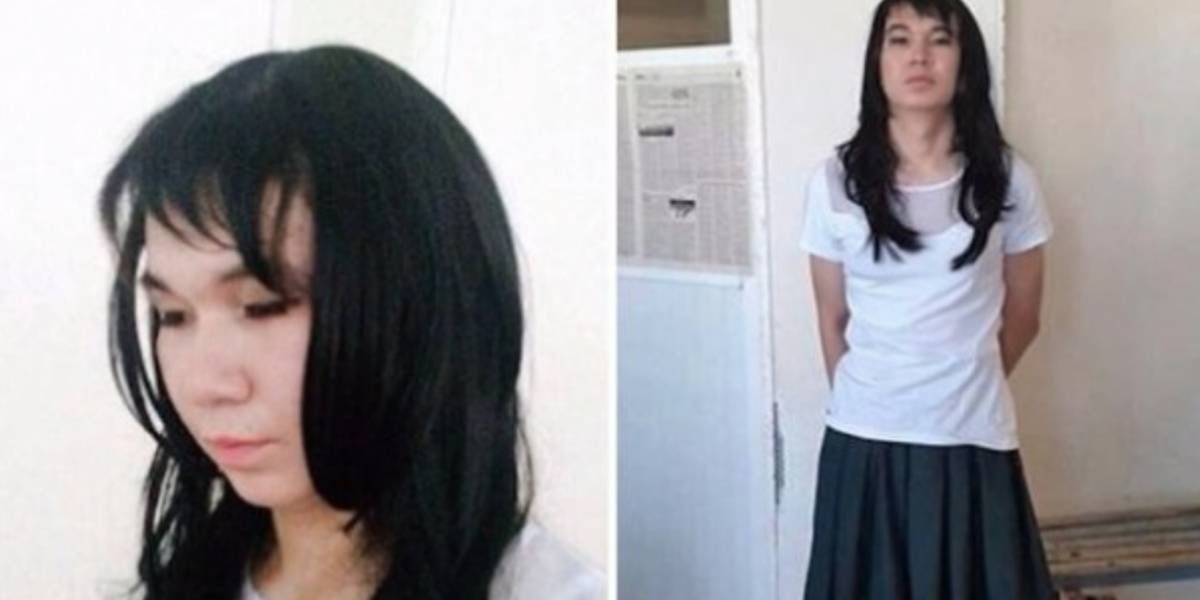 Una joven se viste de mujer para hacer el examen de su novia