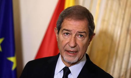 El presidente de la región de Sicilia, Nello Musumeci. El presidente de la región de Sicilia, Nello Musumeci.