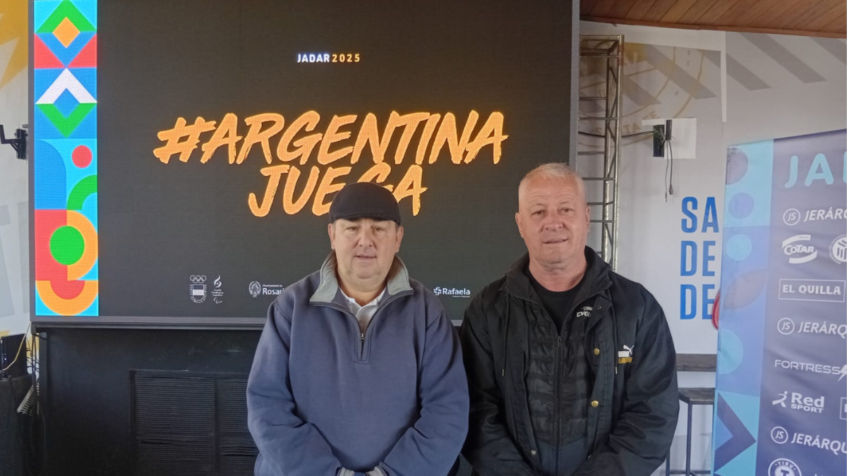 El intendente Juan Pablo Poletti y el subsecretario de Deportes, Carlos Marzo. El intendente Juan Pablo Poletti y el subsecretario de Deportes, Carlos Marzo.
