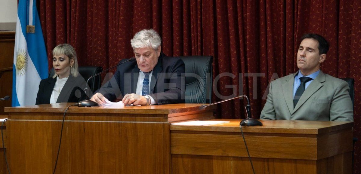 Fallo. Los jueces Jorge Patrizi, Susana Luna y José Luis García Troiano dictaron la condena a Gambini.