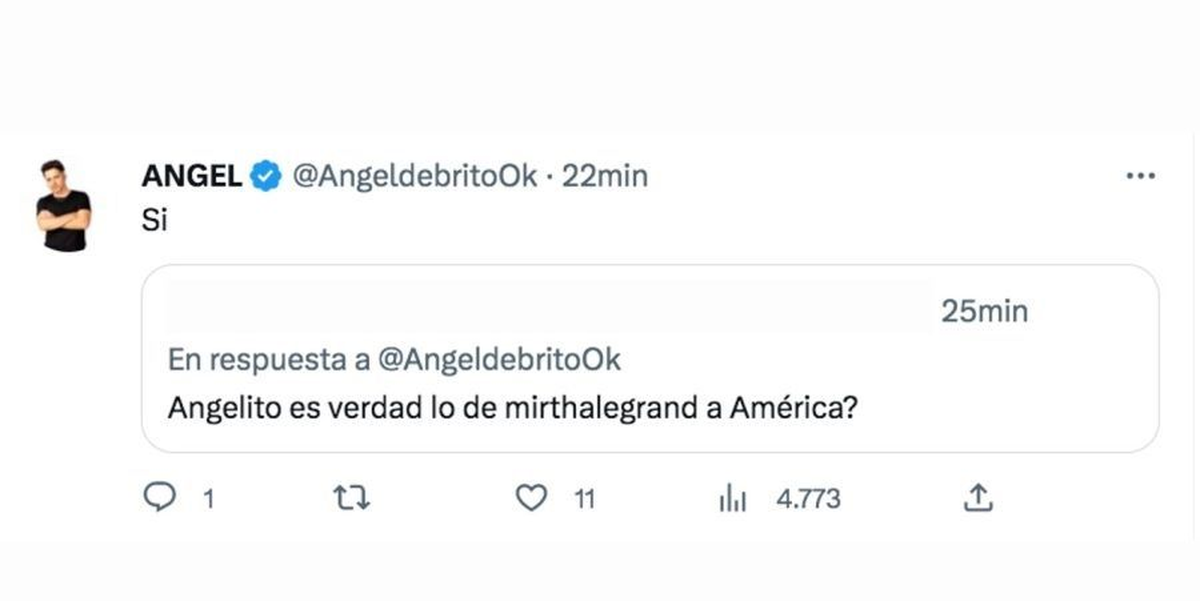 LA CONFIRMACIÓN DE ÁNGEL DE BRITO. 