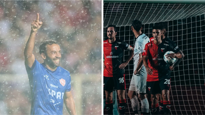 El grito de gol de Lucas Gamba y Nicolás Leguizamón tras sus regresos a Unión y Colón