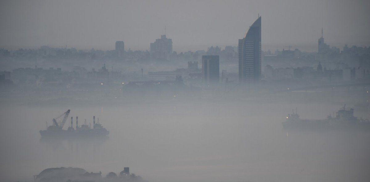 Alerta en Uruguay: el país amaneció cubierto de humo del Amazonas