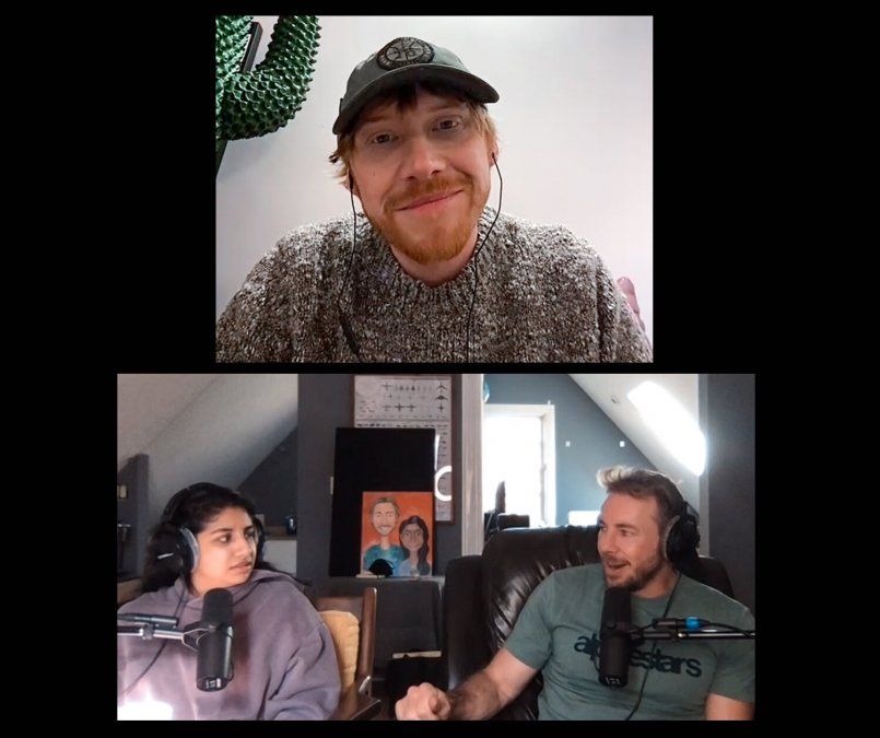 Rupert Grint fue entrevistado por Dax Shepard en su podcast