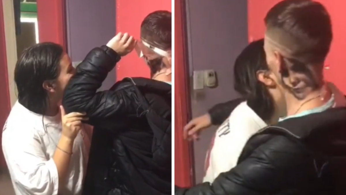 Se tatuó la cara de su hermana y fue muy criticado en TikTok.