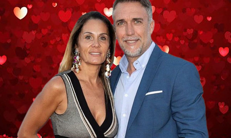 Gabriel Batistuta e Irina Fernández, juntos desde hace 33 años. Gabriel Batistuta e Irina Fernández, juntos desde hace 33 años.