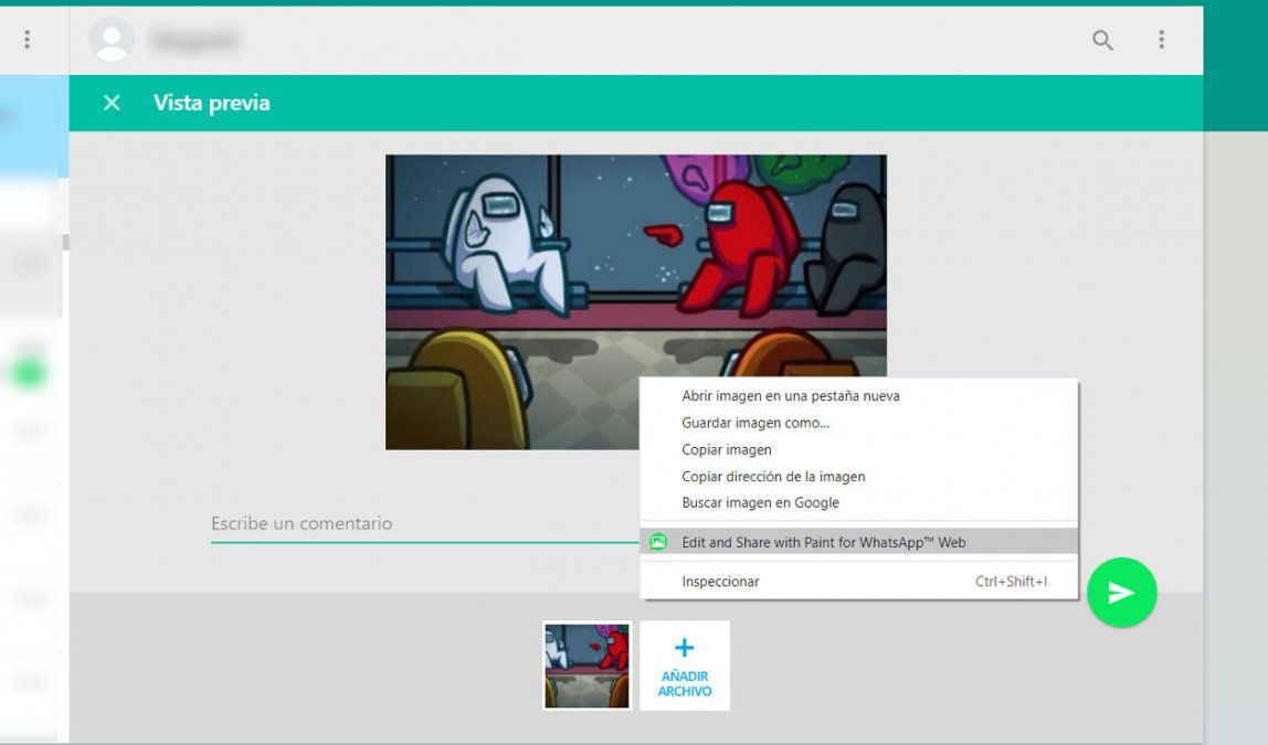 Se podrá ajustar los principales parámetros.