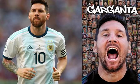 Lionel Messi es la portada de la revista número 100 de La Garganta Poderosa. Lionel Messi es la portada de la revista número 100 de La Garganta Poderosa.